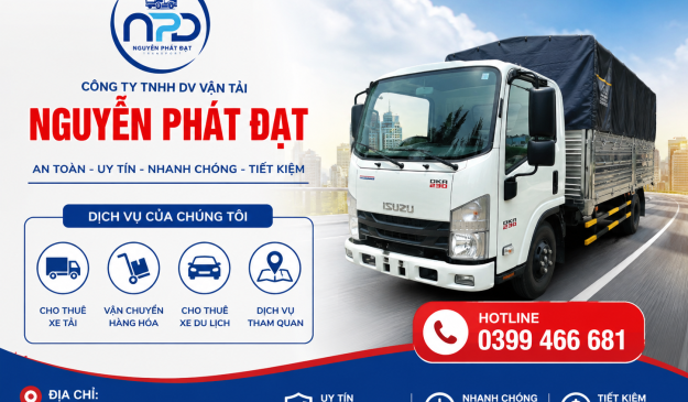 Thuê Xe Tải Tại Đồng Nai Uy Tín, Giá Tốt – Phục Vụ Nhanh 24/7